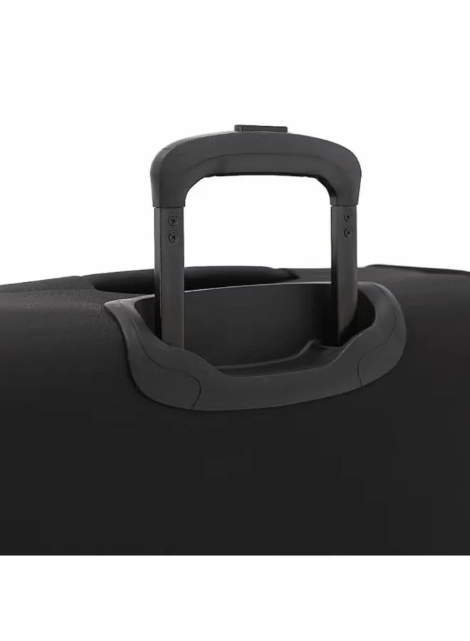 DKNY  DKNY STREET CRED Softside 3-piece Luggage Set on Wheels for Unisex | Ultra Lightweight ABS with Spinner Wheels 4 Color Black with Grey Pattern  | Best Price UAE